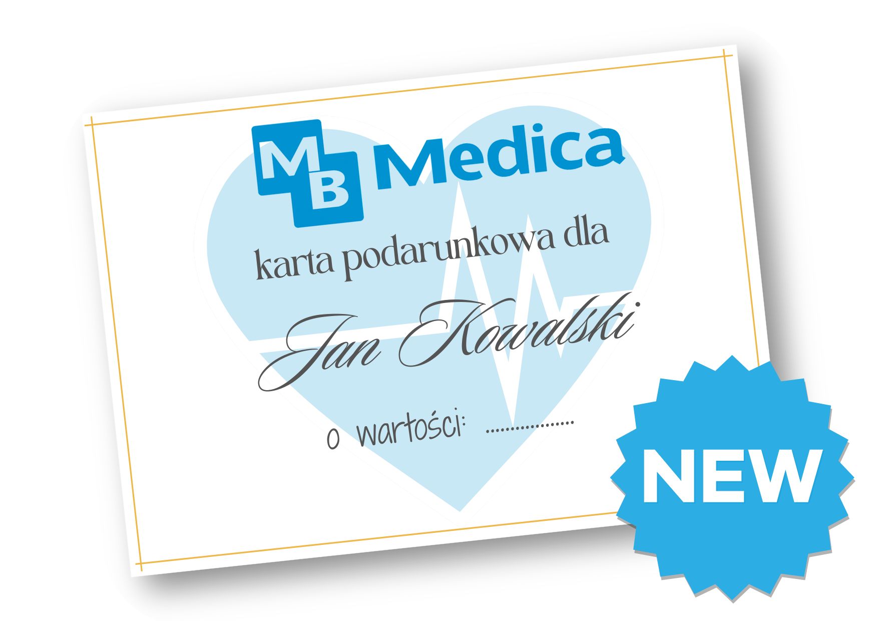 Karta Podarunkowa MB MEDICA to praktyczny i wygodny pomysł na prezent dla osoby, która chce samodzielnie wybrać odpowiedni sprzęt medyczny, rehabilitacyjny lub ortopedyczny. Dzięki niej nie musisz zastanawiać się nad konkretnym modelem, rozmiarem czy wariantem produktu - obdarowana osoba może dopasować zakup do własnych potrzeb.
